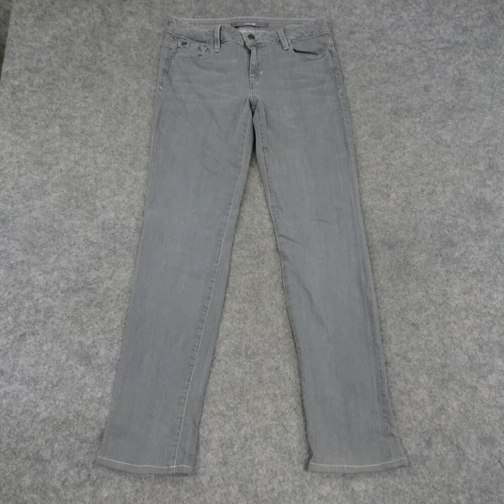 Joes Jeans Womens 28 Gray Denim Honey Straight Medium Wash Pants Booty Fit